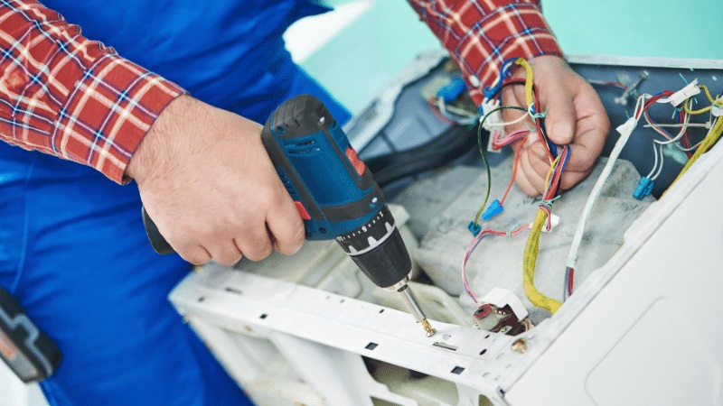 Dilovası Fagor Fagor çamaşır makinesi kart tamiri – Su almama arızası orijinal parça ile giderildi. - Teknik servis örneği